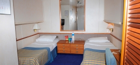 Cruises in the Aegean Louis Cristal Inside Cabins